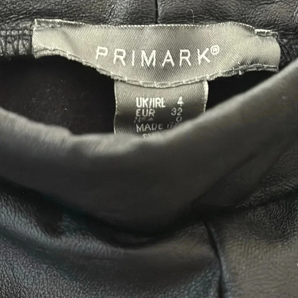 Faux Leather Laced Pants - Picture 2 of 3